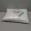 Nestl 4 Pack Toddler Pillow for Sleeping 13 x 18, Small Kids Pillow for Travel, Car, School, Nap, & Toddler Bed, Machine Washable Soft Cotton Toddler Pillow 2 Year Old and Up - White