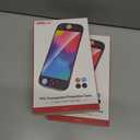 2 x STARTRC GAMES Protective Case Compatible with Nintendo Switch 2, Transparent Protective for Nintendo Switch 2 (2025) with TPU Grip Cover Case and Thumb Caps, Shock-Absorption and Anti-Scratch Design