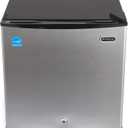 Whynter CUF-112SS Mini, Energy Star Rated Small Upright Freezer with Lock, Stainless Steel -1.1 Cubic Feet