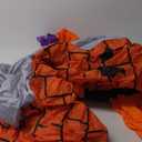 Garma 9.2 Ft Halloween Inflatables Outdoor Decorations, Long Inflatable Blow Ups Yard Decoration Pumpkin with Build-in LEDs, Gravestone and Witch Hat for Halloween Party Indoor, Lawn, Garden Decor