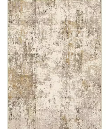  Brown/Gray 6 ft. x 9 ft. Modern Abstract Area Rug