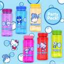 2 x Hello Kitty 6 Pack Bubble Bottles 4oz.