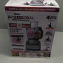 Ninja Food Processor, Professional Plus, 1000 Peak Watts, 4 Functions for Chopping, Slicing, Purees & Dough with 9-Cup Processor Bowl, 3 Blades, Food Chute & Pusher, Silver, BN601