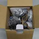 Panasonic Cordless Phone 2 Handsets System Expandable with Amber Backlit Display KX-TGC352B (Black)