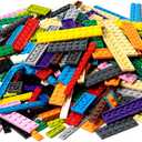 MANNIDOO 360 Pieces Flat Building Plates, 12 Sizes Multipacks Plates Compatible with All Major Brands Building Pieces, Small Flat Platform Base for Building Bricks, 16 Colors