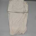 LILLUSORY Women's Linen Summer Palazzo Pants Flowy Wide Leg Beach Pants with Pockets (Apricot)