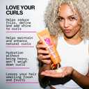 Pacifica Pineapple Swirl Curl Defining Cream Bounce, Frizz Control & Curl Enhancer Styling Cream for Curly Hair & Wavy Hair Coconut Oil & Hyaluronic Acid For No-Crunch Hold Cruelty-Free 4-oz