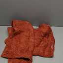 MIULEE Pack of 2 Burnt Orange Decorative Pillow Covers 18x18 Inch Soft Chenille Couch Throw Pillows Farmhouse Cushion Covers for Home Decor Sofa Bedroom Living Room