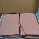 Closet Storage Bins 6 Pack, Large Closet Organizer Baskets with Divider & Handles,Trapezoid Fabric Shelf Organizers, Collapsible Storage Cubes for Clothes, Towels, Toys - Pink