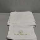 Good Sleep Egyptian Cotton Fitted Queen Sheet - Soft, White