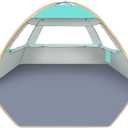 Gorich Beach Tent Sun Shelter for 3 Person with UPF 50 UV Protection, Lightweight & Easy Setup Beach Shade Canopy, Portable Beach Shade Tent Beach Cabana