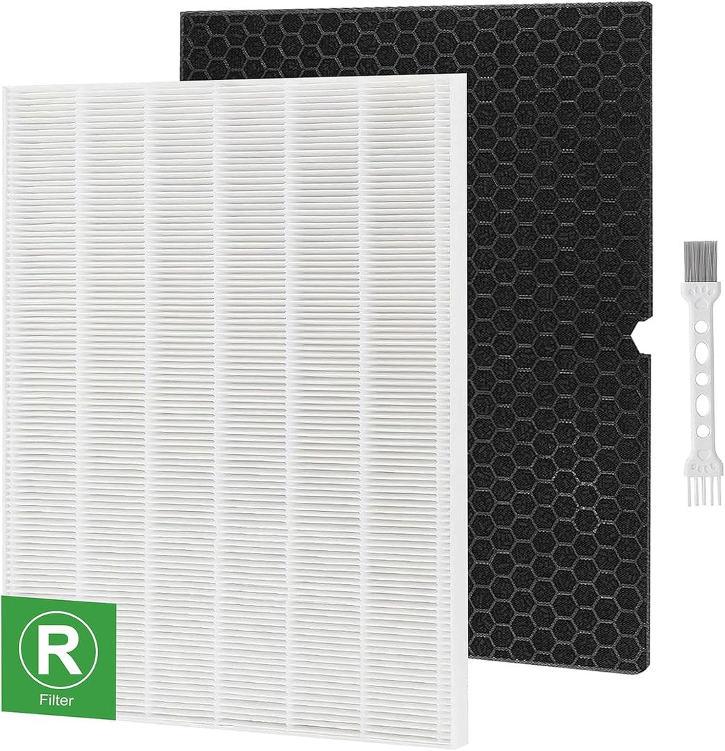 116130 Filter H Replacement for Winix 5500-2 Air Purifier and Models AM80-2, Includes 1 Pack Ture Filters and 1 Pack Activated Carbon Pre-filters (1 Sets)