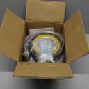 Gate Wheels for Metal Tube Gate - 6" Farm Gate Wheel for Metal Swing Gate Fence Support - 1 Pack