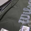 WILSON Tour Tennis Racket Bag - Dark Green and Stone Grey, 6 Pack