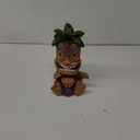 Outdoor Tiki Statue Decoration-Solar Power Light Tiki Garden Statues-Tiki Bar Decor Totem Pole Waterproof Figurines for Garden,Patio,Balcony,Yard,Lawn Ornament,10.43 Inch Tall