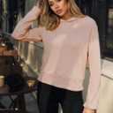 Women Hoodies Sweatshirts Casual Loose Pullover Tops Long Sleeve Fall Shirts Fashion Clothes OneSize (Yellow)