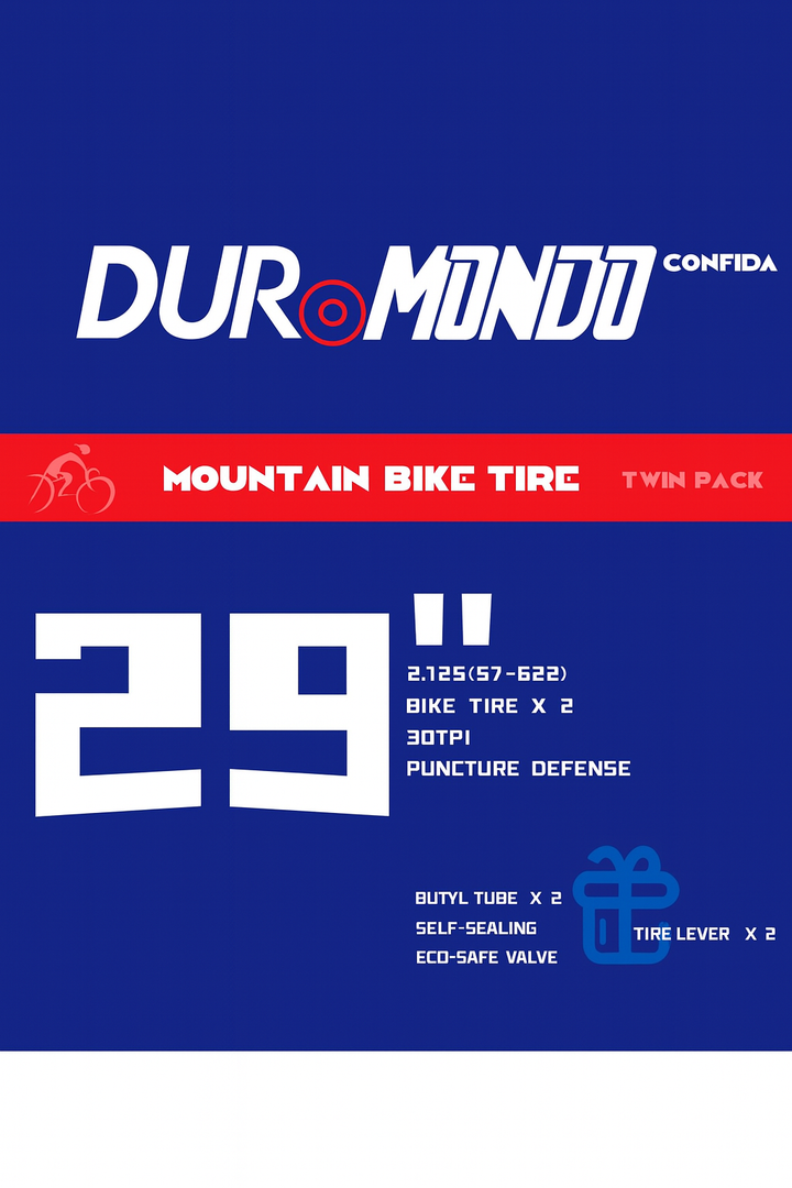 DURoMONDO Mountain Bike Tire 29" 2 Pcs