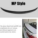 Rear Spoiler Wing for BMW F30 3 Series 330i 320i 328i 335i 340i 2012-2019 MP Style Trunk Spoiler Lip Glossy Black