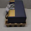 West Bend Timeless 12-Cup Programmable Coffee Maker with Brew Strength Selector for Hot and Iced Coffee, Includes 1-4 Cup Brew Option and Permanent Filter (Blue/Gold)