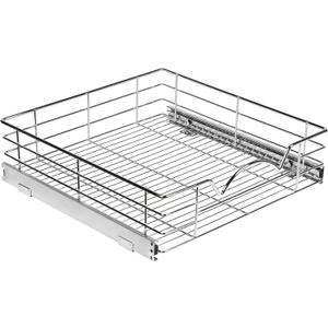 HOLDN’ STORAGE Pull Out Cabinet Organizer, Pantry Drawer, 26"W x 21"D x 5"H