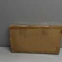 6 Pack Plastic Serving Tray, Gold Serving Platter Set, Reusable Party Snack Serving Tray, Decorative Food Appetizer Platters for Dessert Table, Cupcake, Charcuterie, Cookies, 14" x 8.5"