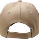 2 x Falari Baseball Cap Adjustable Size for Running Workouts and Outdoor Activities All Seasons (Beige)