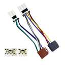 16Pin Aftermarket Stereo Wiring Harness for Infiniti 1997-2012 Nissan 1995-2013, 8Pin+8Pin Android Car Stereo Harness Adapter for FX35 FX45 G20 QX56 QX4 I30 Q45 Car Radio Stereo Wiring Harness Cable