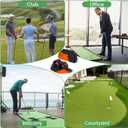 Golf Training Grip Aid - Ergonomic Silicone Golf Swing Trainer Tool Posture for Swing Improvement & Grip Support - Golf Aid for Indoor/Outdoor Practice