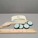 Wooden Baby Walker Doll Stroller, Baby Push Walker, Shopping Cart Learning Walk for Boys and Girls, Wood Push Toys for Toddler Learning to Walk