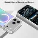 AIGOMARA Magnetic Case Made for iPhone 17 Pro 6.3 Inch, Iridescent Blue