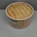 Prime Home Direct Bamboo Steamer Basket 10-Inch | 2-Tier Steamer for Cooking | 50 Liners, Chopsticks, Sauce Dish | Steaming Asian Food, Bao Buns, Chinese, Dim Sum, Dumpling, Rice, Vegetable Steam Pot