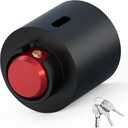 Trailer Lock Fit 2 5/16 Inch Couplers (2025 Upgraded), Heavy Duty Safe Steel Trailer Hitch Locks Anti Theft, Trailer Tongue Lock for Trailers, RVs, Boats, and Pickups