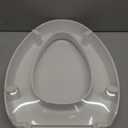 KOHLER 25875-0 Hyten 3" Height, Elevated Soft Close Elongated Toilet Seat, Contoured Seat with Grip-Tight Bumpers, Quick-Attach Hardware, No Slam Toilet Seat, White
