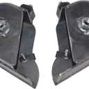 2-Pack Welded-On Upper Trailing Arm Mounts Compatible with Chevy Trailblazer GMC Envoy