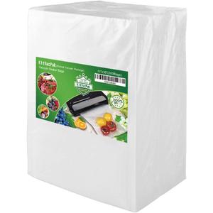 200 Gallon11X16 Vacuum Food Sealer Bags with BPA Free and Heavy Duty,Commercial Grade Vacuum Sealer Freezer Bags Compatible with Any Type Vacuum Sealer Machine