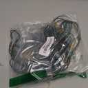 Novelty Lights 11 Feet 50 Bulbs Traditional Incandescent Mini Lights, Blue on Green Wire with 2.5" Spacing, Commercial Grade and UL Listed for Indoor/Outdoor Use, End-to-End Connectable