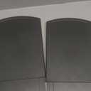 Ihomepark Kitchen Caddy Sliding Coffee Tray Mat, Under Cabinet Appliance Coffee Maker Toaster Countertop Storage Moving Slider - Base Sliding Shelf with Smooth Rolling Wheels, 2 Pack