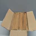 Minatee 50 Pcs Beginners Wooden Loom Notched Weaving Loom Basket Weaving Tools for Kids Adult Art Craft Activity Jewelry Motor Skills Crochet Knitting Sewing Teaching Educational, 6 x 9 in