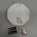 First Alert Combination Smoke & Carbon Monoxide Alarm, Battery Operated Detector with Test & Silence Button, SMCO100, 1-Pack,White