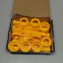 Gas Can Spout Replacement Kit, Gas Can Nozzle Replacement (5 Kit-Yellow) All gaskets are installed and ready to use upon receipt. For 1/2/5/10 gallon gas can. Easy and convenient to use