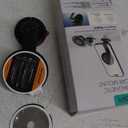 ESR for MagSafe Car Mount, Upgraded Dashboard Magnetic Phone Holder for Car, 360 Rotation, Car Phone Holder Mount for iPhone 17/16/16e/15/14/13/12, S25, Pixel 10, Strong Magnets(with 2 Metal Rings) (Black Carbon Fiber)