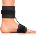 MARS WELLNESS Drop Foot Brace - AFO Splint for Foot Drop Relief and Support - Adjustable, Comfortable Brace Ankle Foot Orthosis - Small/Medium