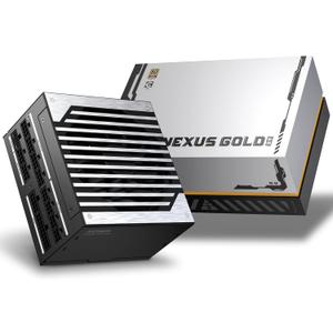 GOLDEN FIELD 1050W Power Supply, Cybenetics Platinum ATX 3.1 PCIe 5.1 Fully Modula PSU, LLC+ DC-DC+ Active PFC+ ECO Mode, 1000 Watt Gaming PC PSU with Native 12V-2x6 Cable for RTX 5080 RX 7900 XTX (Black)