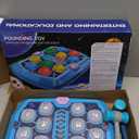 Whack Game Mole for Toddlers, Toys for 3 4 5 6 Year Old Boys Girls, Interactive Pounding Toys for Age 3-5, 3 Modes, 2 Hammers, Sound & Light, Birthday Xmas Gifts for Boys Girls Kids Age 3 4 5 6 7 8+ (Blue)