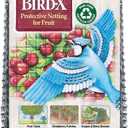 Dalen Bird-X Protective Mesh Netting for Fruit Trees, Berries, Vegetables - 7 ft x 20 ft, Black Garden Netting, 5/8-inch Mesh - Helps Deter Birds & Garden Pests, Made of Weather-Resistant Plastic