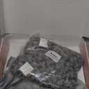 Microwavable Hand Warmers Gloves & Microwavable Slippers Set, Moist Heat Therapy for Hand & Foot,Microwave Heating Gloves & Microwave Feet Warmers for Bed, Washable Covers, Grey, L