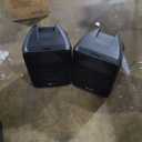 Professional Portable All-in-One Integrated 2-Way PA System Fixed Setup, Suitcase Design w/ 8-Channel Mixer, 2 Speaker Stands, Bluetooth, Mic for Performances, Presentations