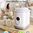 Baby Bottle Washer Pro, Sterilizer & Dryer — Wash 6 Bottles at Once, All-in-One Cleaner for Bottles, Pump Parts & Baby Essentials – Replaces Hand Washing, Time-Saving for Busy Parents