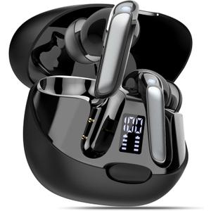 AI Language Translation Earbuds, 3-in-1 Translator Earbuds Real Time with 7 Translation Modes, with Audio and Video Call, 164 Language Bluetooth 5.3 Headphones Translating