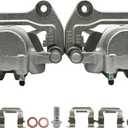 Chefull Disc Brake Caliper Assembly with Bracket For Buick 2010-2019 For Cadillac 2010-2020 For GMC For Terrain 2010-2017, Front Driver and Passenger Side 18-B5270 18-B5271